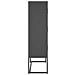 Credenza Alta Antracite 80x35x135 Cm In Acciaio - Foto miniatura 7