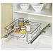Cestino In Metallo Per Cucina, Organizzatore Per Utensili Da Cucina, - Foto miniatura 2