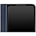 Cover Per Samsung Z Fold3, Portacarte E Chiusura Linguetta Magnetica Blu - Foto miniatura 5