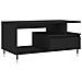 Tavolino Da Salotto Nero 90x49x45 Cm In Legno Multistrato - Foto miniatura 2