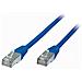 S-conn Cat6 S /ftp 1m Cavo Di Rete Blu S /ftp (s-stp) - Foto miniatura 1