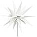Luce Di Natale Con Picco Terra E Led Pieghevole Bianca 57 Cm - Foto miniatura 4