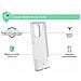 Cover Rinforzata Per Samsung Galaxy A72 4g Pure, Trasparente - Foto miniatura 2