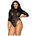 Body In Pizzo B130 Nero - Foto miniatura 1