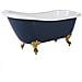 Vasca Da Bagno Freestanding Cayman 153 X 77 Cm Blu - Foto miniatura 7
