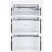 Congelatore Verticale CUS518EW da Incasso Super Freezing Capacità Netta 204 l Classe E Colore Bianco - Foto miniatura 4