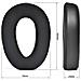 Cuscinetti Auricolari Per Sennheiser Pxc550 Mb660 Black - Foto miniatura 6