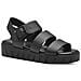 Black Casual Open Sandals Sandali Sintetico E Tessile Scarpe Donna Nero Eu 37, 5-28710-42 001 - Foto miniatura 1
