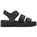 Black Casual Open Sandals Sandali Sintetico E Tessile Scarpe Donna Nero Eu 37, 5-28710-42 001 - Foto miniatura 3