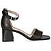 Black Comb Elegant Open Sandals Sandali Pelle Scarpe Donna Nero Eu 37, 9-28302-42-019 - Foto miniatura 2