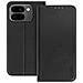 Custodia A Libro Per Google Pixel 9 Pro Fold Blocco Rfid, Nero - Foto miniatura 3