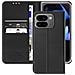 Custodia A Libro Per Google Pixel 9 Pro Fold Blocco Rfid, Nero - Foto miniatura 1