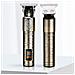 Rasoio Per Capelli E Barba Jm-711. Design Vintage Con Corpo Interamente Metallico. Pettini Da 1 A 3 Mm E Set Di Accessori. Batteria Ricaricabile. - Foto miniatura 2