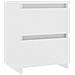 Lusso Casadino -  Comodini 2 Pz Bianco 30x30x40 Cm In Legno Ingegnerizzato - Foto miniatura 3