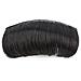 Cuscinetto Naturale Per Capelli Da 10 Cm - Pettine Inserto Volumizzante Black - Foto miniatura 1