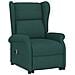 Poltrona Alzapersona Verde Scuro Tessuto - Foto miniatura 2