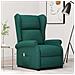 Poltrona Alzapersona Verde Scuro Tessuto - Foto miniatura 8