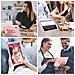 Custodia Per Samsung Galaxy Tab A 8.4"" Resistente Con Supporto Rosa - Foto miniatura 3