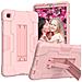 Custodia Per Samsung Galaxy Tab A 8.4"" Resistente Con Supporto Rosa - Foto miniatura 1