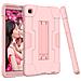 Custodia Per Samsung Galaxy Tab A 8.4"" Resistente Con Supporto Rosa - Foto miniatura 4