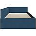 Cornice del letto ad angolo con testiera Blu 100 x 200 cm - Foto miniatura 6