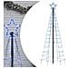 Albero di Natale a LED con Punte 220 LED Blu 180 cm - Foto miniatura 1