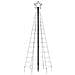 Albero di Natale a LED con Punte 220 LED Blu 180 cm - Foto miniatura 5