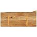 Piano Tavolo Bordi Vivi 70x40x3,8 cm in Legno Massello di Mango - Foto miniatura 5