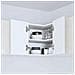 Pensile cucina Bianco Lucido 57 x 57 x 40 cm Legno multistrato - Foto miniatura 4