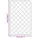Duvet Estivo Crema 135 x 220 cm Microfibra e Fleece Teddy - Foto miniatura 9