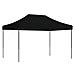 Tenda Party Nero 292 x 440 x 315 cm Tessuto Oxford - Foto miniatura 1