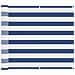 Schermo da balcone Blu e Bianco 100 x 200 cm Tessuto Oxford - Foto miniatura 1