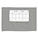 Parete per tenda da festa 2 pcs 300 x 195 cm Grigio Chiaro - Foto miniatura 3