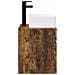 Mobile lavabo da parete Rovere Fumo 49 x 41 x 63 cm - Foto miniatura 2