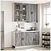 Unità Cucina KALMAR 4 pcs Sonoma grigio Legno ingegnerizzato - Foto miniatura 2