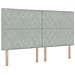 Letto box spring con materasso Grigio Chiaro 180 x 200 cm - Foto miniatura 4