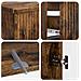 Set di armadietti da bagno in 3 pezzi ARNHEM Rovere Fumo - Foto miniatura 4