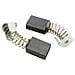 Spazzole di carbone per Makita 9402 - 6,5 x 13,5 x 17,5 mm - coppia - Foto miniatura 2