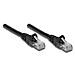ICOC U5EB-001-BK - Cavo di rete Patch in Rame Cat. 5e Nero UTP 0,15 mt - Foto miniatura 1