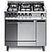 Cucina a Gas MT86GV / C 5 Fuochi Forno a Gas Classe A Colore Acciaio Inox - Foto miniatura 6