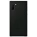 Cover in Pelle per Galaxy Note10 Colore Nero - Foto miniatura 1