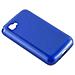 Custodia Compatibile Con Lg L4 Ii (2.gen E740) In Blu - Coperchio Protettivo In Silicone Tpu Flessibile Con Design Spazzolato - Foto miniatura 5