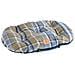 Cuscino Imbottito Per Cani E Gatti Scott 55/4, Double-face, Scozzese, Soffice Velluto, Lavabile, Blu - Foto miniatura 1