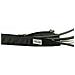 Prozipsleeve0.8 Guaina Per Cavo Nero (premium Cable Sleeve 80cm - With Two Way Zip In High - Quality Material. Can Contain Up To 10 Cables Inner Dia: 22mm)  - Foto miniatura 3