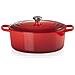 Cocotte Ghisa Ovale 33 Ciliegia - Foto miniatura 2