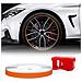 Wheel Trim Strisce Adesive Rifrangenti Con Applicatore Per Cerchi Auto, Arancione, 5 Mm X 6 Mt - Foto miniatura 1