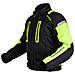 Moto Giacca Tessuto Impermeabile Mesh Fluo Xxl 4 Stagioni Protezioni Ce - Foto miniatura 4