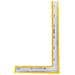 150 X 300 Mm In Acciaio Inox L Quadrato Righello Fronte-retro Ad Angolo Retto Righello - Foto miniatura 2