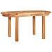 Set Salotto da Giardino 3 pz Design Curvo in Massello di Teak - Foto miniatura 7
