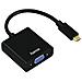 USB-C / VGA USB-C VGA Nero cavo di interfaccia e adattatore - Foto miniatura 1